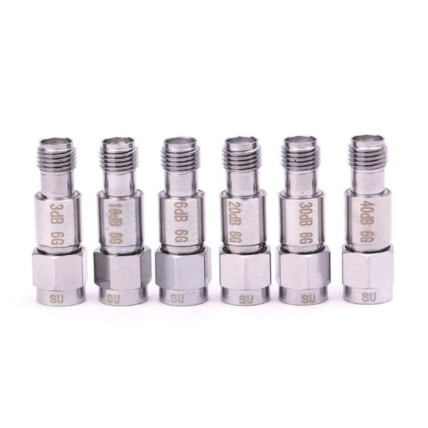 8dBi SMA Attenuator DC-6GHz SMA Coaxial Fixed Connectors