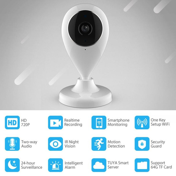 NEO NIP-55AI Indoor WiFi IP Camera, with IR Night Vision & Multi-angle Monitor & Mobile Phone Remote Control