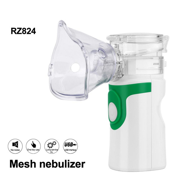 RZ824  Health Care Mesh Nebulizer Handheld Home Children Adult Asthma Inhaler Mini Care Inhale Ultrasonic Nebulizer