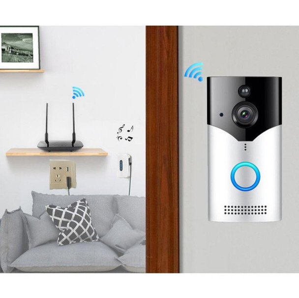 WT602 Low-Power Visual Smart Video Doorbell WiFi Voice Intercom Remote Monitoring Doorbell, Specification: Doorbell