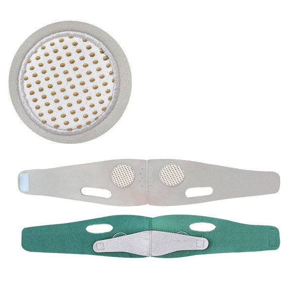 V Face Correction Firming Lift Face-lifting Belt, Specification: Colorful Box(Negative Ion 1st Generation Green)