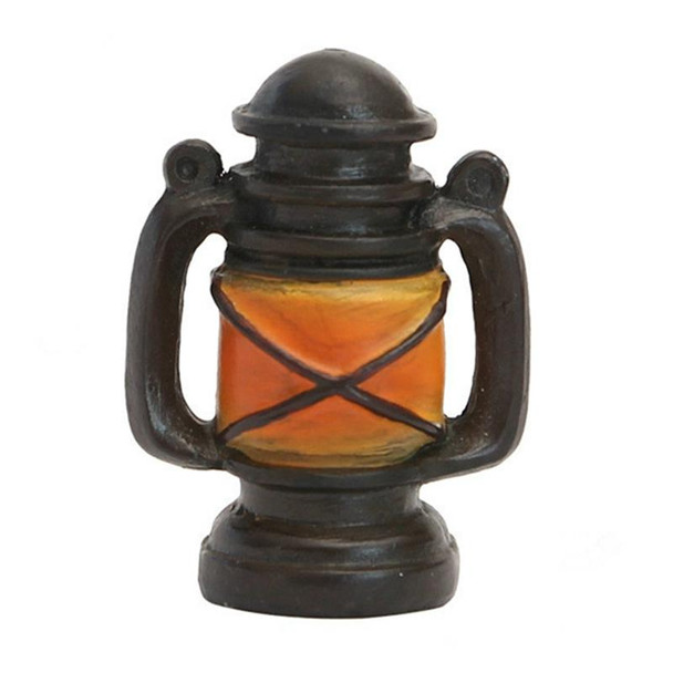 Retro Old Creative Resin Mini Ornaments Home Decorations Shop Shooting Props( Kerosene Lamp)