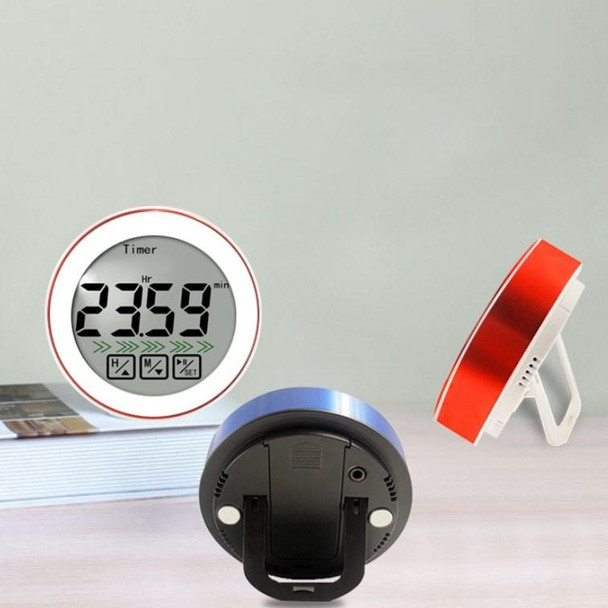 3 in 1 Room Temperature Measurement + Probe Food Measurement + Countdown Function Multifunctional Thermometer(Blue)