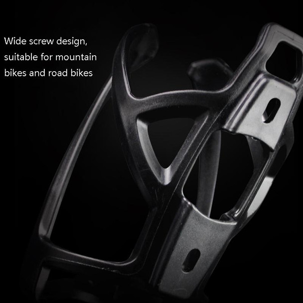 2 PCS WILD MAN U2 One-Piece Mountain Bike Bottle Cage Road Bike Bottle Holder Riding Accessories(Black)