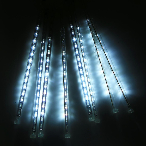 30cm 8 Light Bars Meteor Shower Lamp, 17 LED Meteor Shower Lamp for Christmas(White Light)