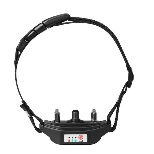 Intelligent Anti-barking Device Dog Trainer Collar, Style: Vibration+Sound(Black)