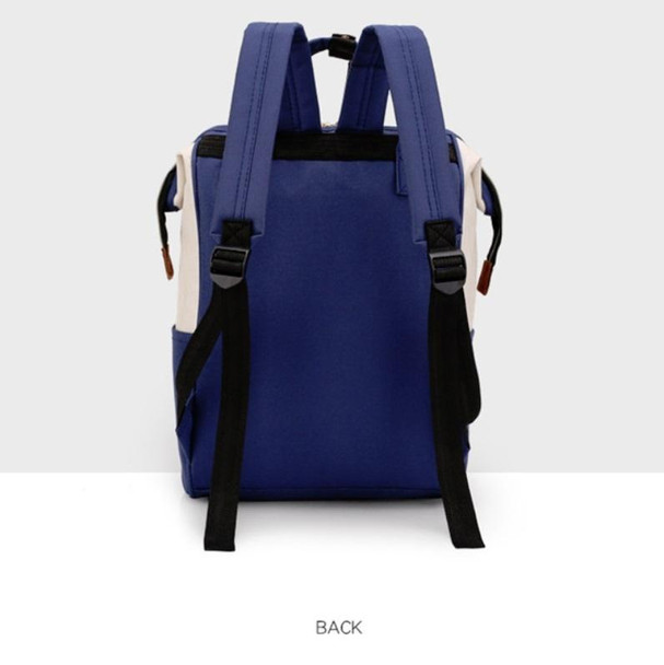 Mummy Bag Large Capacity Multifunctional Backpack Waterproof Baby Bottle Diaper Bag(Light Blue)