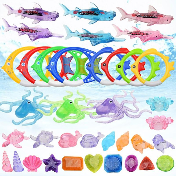 3PCS Octopus Diving Swimming Pool Toys Children Summer Water Toys