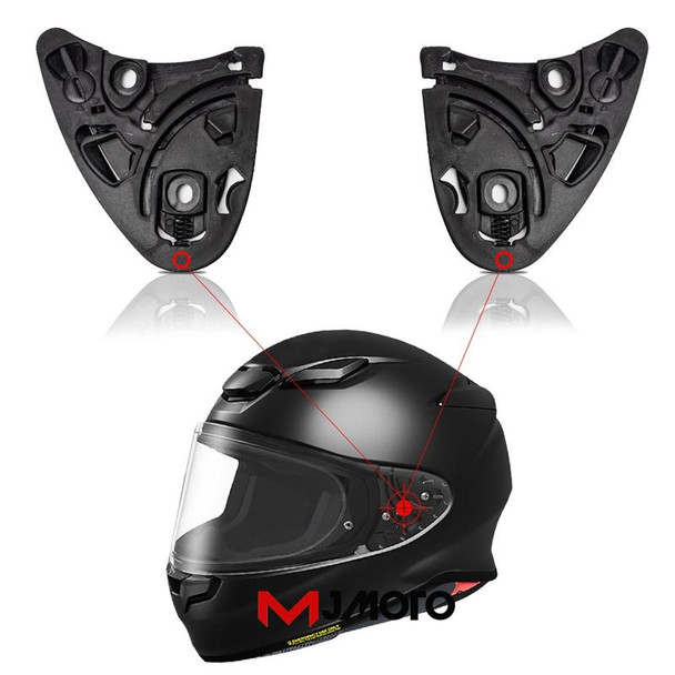 1 Pair Motorcycle Helmet Accessories Z8 Base