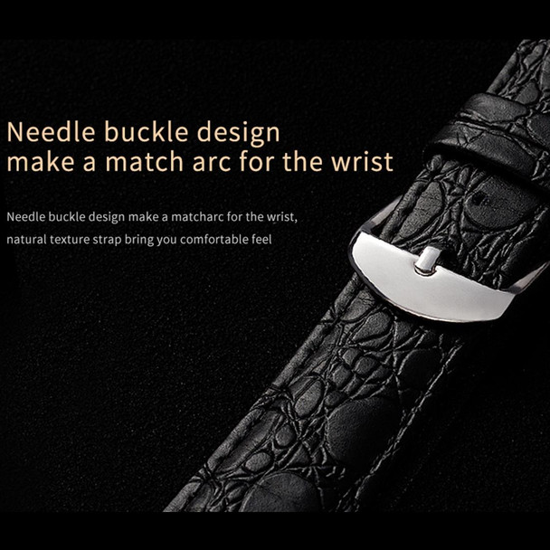 419 YAZOLE Men Fashion Business Leatherette Band Quartz Wrist Watch ( Black)