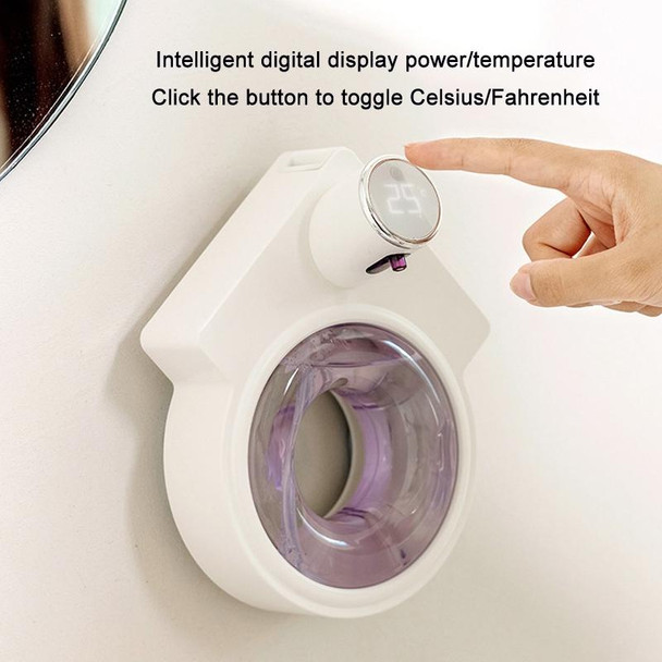 Wall Mounted Smart Auto Sensing Foaming Soap Dispenser(Purple)
