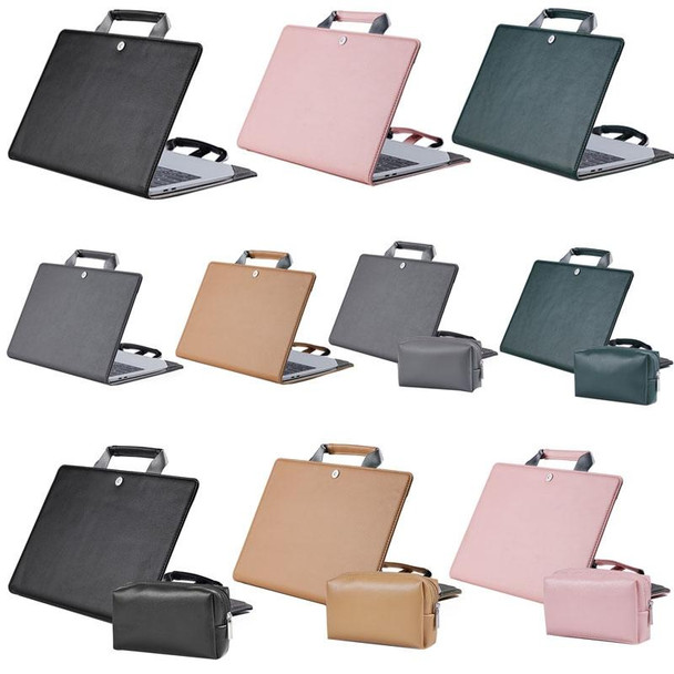 Laptop Bag Protective Case Tote Bag - MacBook Pro 15.4 inch, Color: Black + Power Bag