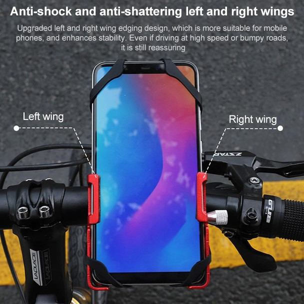 GUB P10 Aluminum Bike Phone Holder(Red)