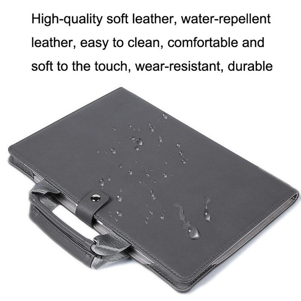 Laptop Bag Protective Case Tote Bag - MacBook Pro 15.4 inch, Color: Dark Gray + Power Bag
