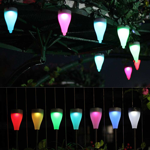 6 Piece Solar Powered Outdoor Lights