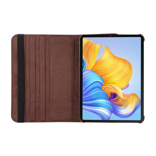 360 Degree Rotation Litchi Texture Flip Leatherette Tablet Case with Holder -  iPad 10.2 2022(Rose Gold)