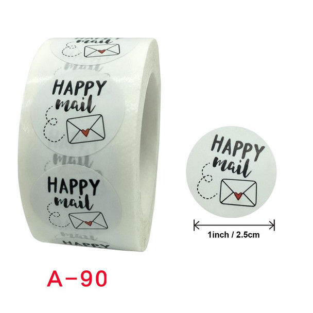 10 PCS Holiday Gift Baking Envelope Label Sticker, Size: 2.5 cm/1 inch(A-90)