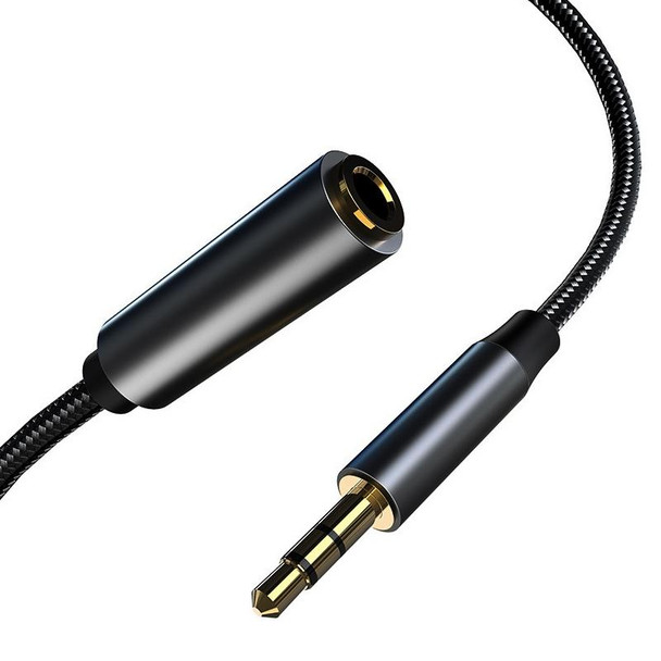 A13 3.5mm Male to 3.5mm Female Audio Extension Cable, Cable Length: 1m (Black)