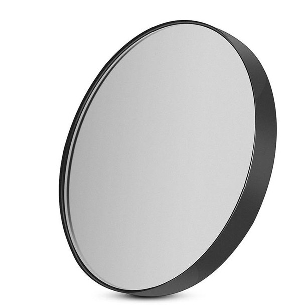 Magnification Small Round Mirror with Suction Cup Makeup Mirror 8.8cm Magnification Makeup Mirror, Model:Black Five Times