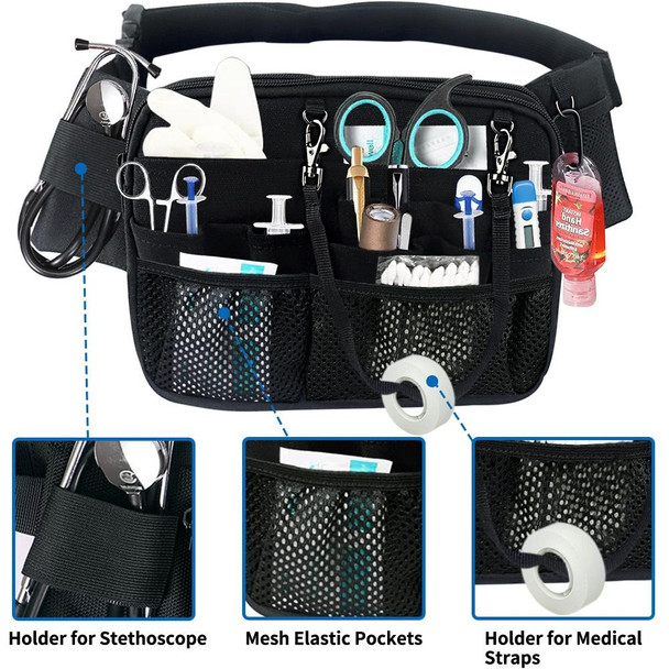 Nurses Tools Storage Bag Portable Multifunctional Nurse Pack Bag