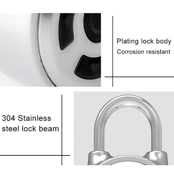 Intelligent Bluetooth Key Password Padlock Remote Unlocking for iOS / Android