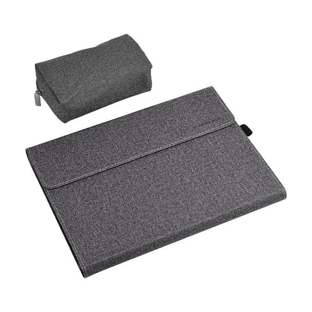 Microsoft Surface Pro 9 All-Inclusive Drop Tablet PC Case With Power Pack(Light Gray)