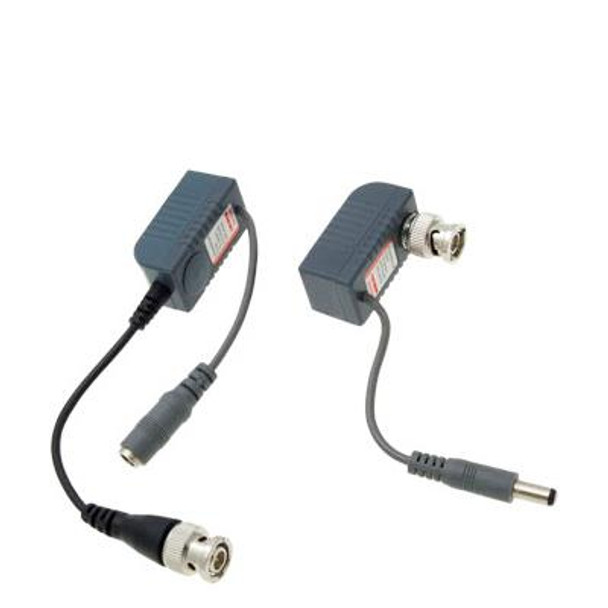 2 PCS CCTV Camera Video / Audio / Power Balun UTP Transceiver