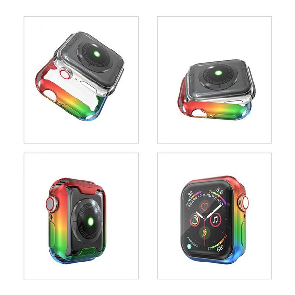 Apple Watch Series 5 & 4 44mm Gradient All-inclusive TPU Protective Case(D)