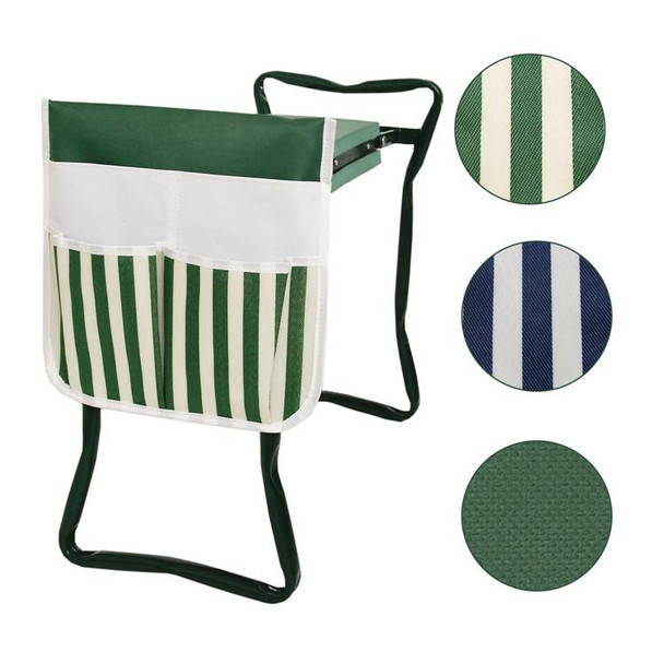Tool Storage Bag for MTP-635 Gardening Bench Cart (Green Beige Stitching)