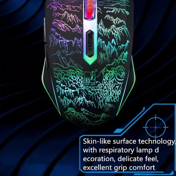 ZGB T9 USB Wired Gaming Backlight Gaming Mouse