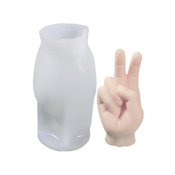 DIY Hand Shaped Scented Candle Silicone Mold, Specification: BH-152