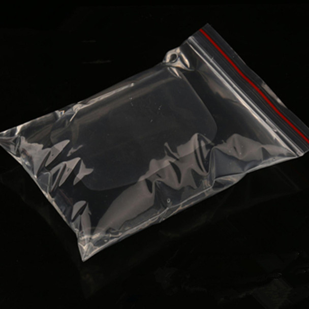 8 x 12cm PE Self Sealing Clear Zip Lock Packaging Bag