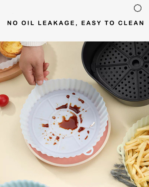 Reusable Silicone Air Fryer Liners