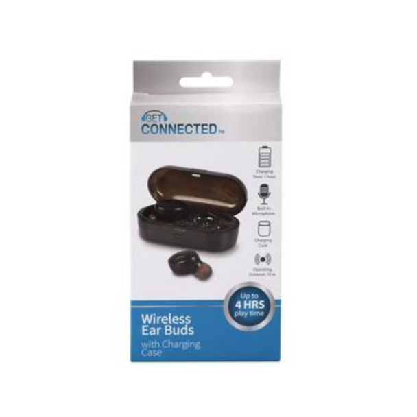 Wireless Ear Buds With Recharge Case