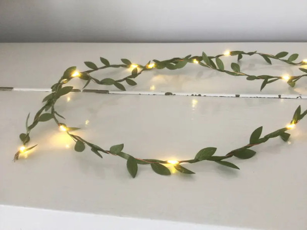 Battery Operated Leaf Fairy Lights