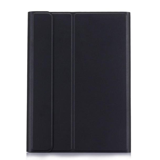 A500 - Samsung Galaxy Tab A7 T500/T505 10.4 inch 2020 Detachable Bluetooth Keyboard Ultrathin Horizontal Flip Leatherette Tablet Case with Holder & Elastic Band(Black)
