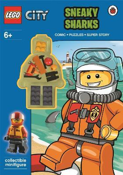 Lego City - Sneaky Sharks Activity Book With Minifigure