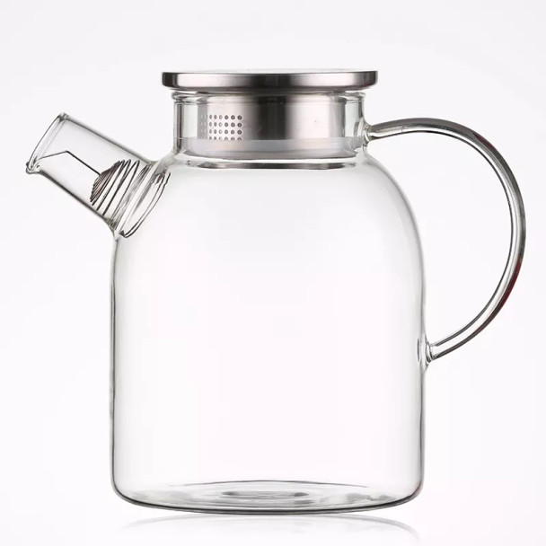 Glass Tea Pot With Strainer