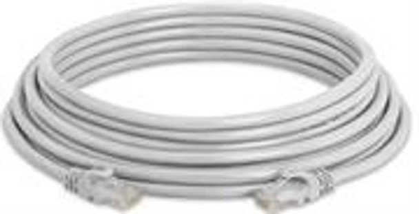 NetiX UTP CAT5E Copper Clad Aluminium Ethernet Patch Cable 3 Metre Cable Length Light Grey-Ready To Use , Moulded RJ45 Connectors, Retail Box, No Warranty