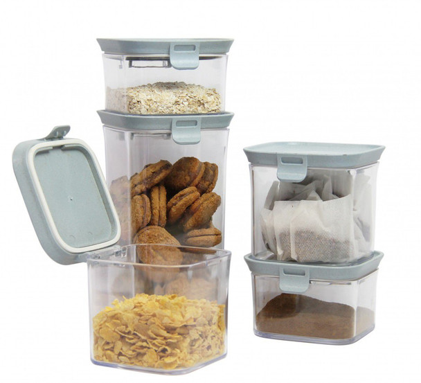 Easy Lock Storage Container Set - 5pc