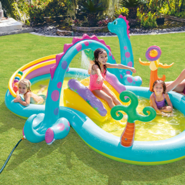 Intex Dinosaur Kiddie Inflatable Pool