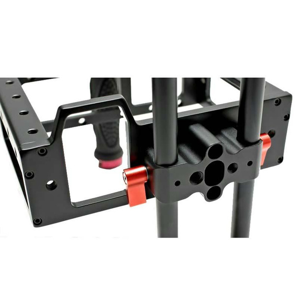 DEBO DET-08 Camera Cage Handle Kit for SLR Camera 5D2 / 5D3 (Black+Red)