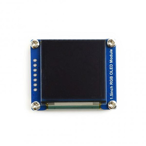 WAVESHARE 128x128 General 1.5inch RGB OLED Display Module 16-bit High Color with SPI Interface