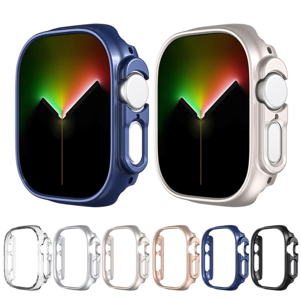 Apple Watch Ultra 49mm Half-inclusive Frosted PC Protective Case(Starlight)