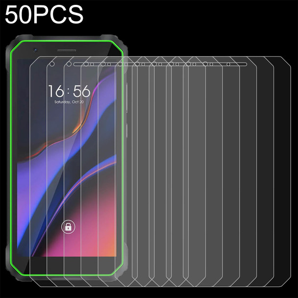 50 PCS - Blackview OSCAL S60 0.26mm 9H 2.5D Tempered Glass Film