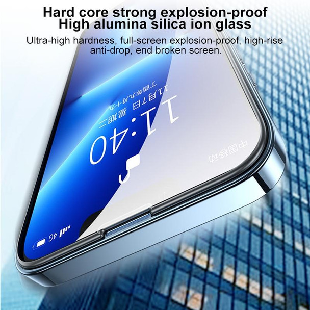 iPhone 13 WEKOME 9D Curved Frosted Tempered Glass Film