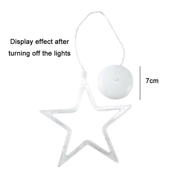 Christmas Decoration LED Sucker Festive Atmosphere Hanging Light(Bell)