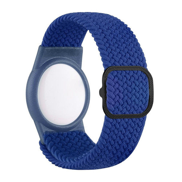 Wristband Protective Case Anti Scratch Bracelet Adjustable Strap - AirTag Tracker(Blue)