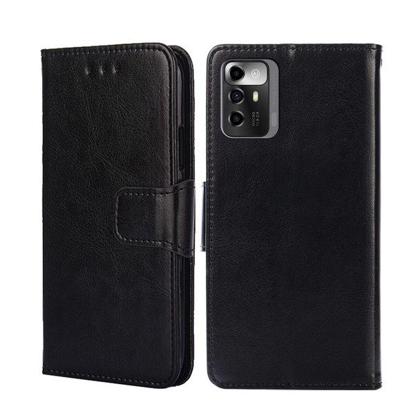 ZTE Blade A72 5G Crystal Texture Leather Phone Case(Black)