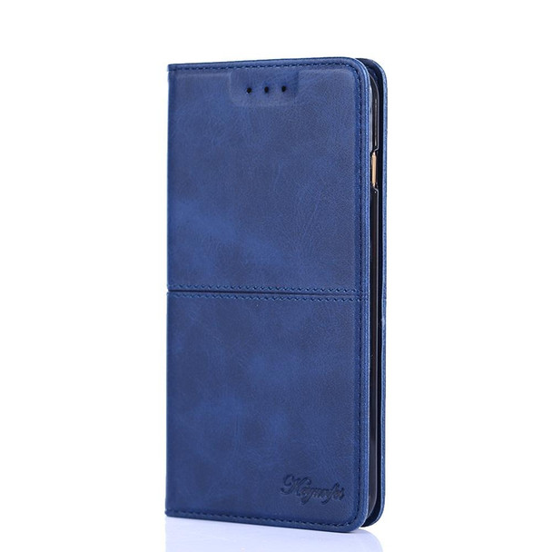 Motorola Edge X30 Pro 5G/Edge 30 Ultra Cow Texture Magnetic Horizontal Flip Leather Phone Case(Blue)